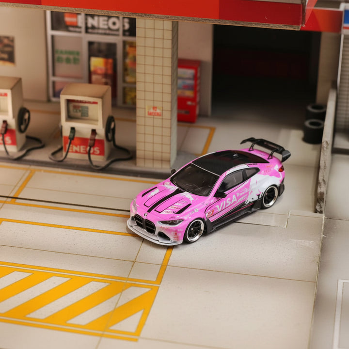 [Preorder] Street Weapon 1:64 BMW G82 M4 Pink Bull Livery