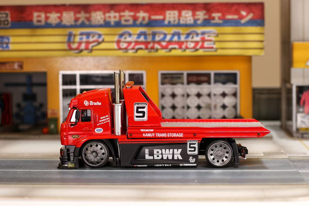 [Preorder] Street Weapon 1:64 KamaZ Modified Trailer LBWK (2 Colours)
