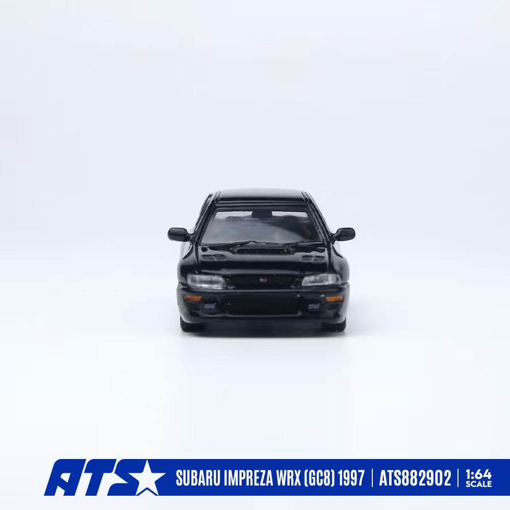 [Preorder] ATS Model 1:64 Subaru IMPREZA WRX (GC8) 1997 White/Black ATS882901/ ATS882902