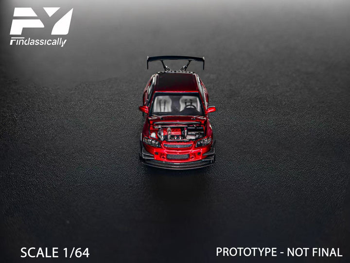 [Preorder] Findclassically 1:64 Mitsubishi 9th Generation Modified - Red (6 Versions)