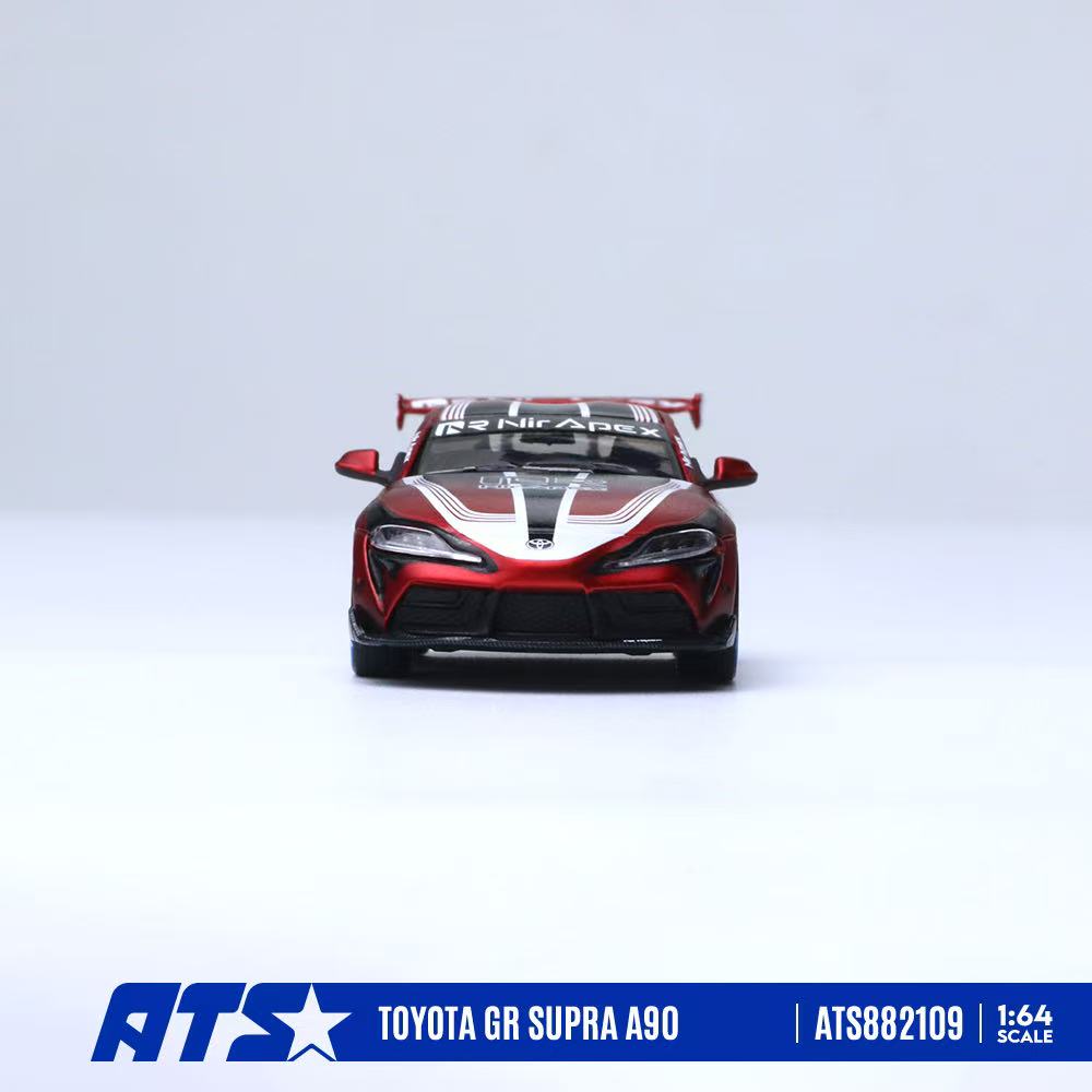 [Preorder] ATS Model 1:64 Toyota GR SUPRA A90 Nir Red Hare ATS882107