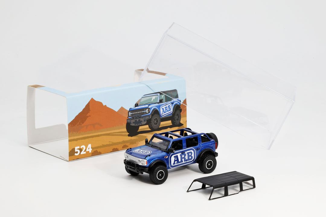 [Preorder] Shadow 1:64 Ford Bronco LHD Blue KS-022-524