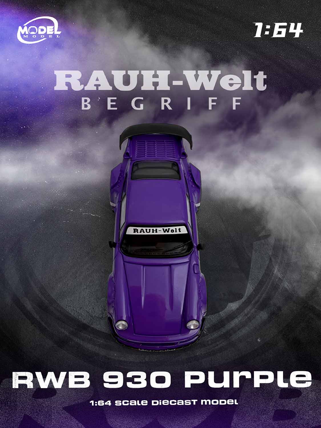Preorder] Model Model 1:64 Porsche RWB 993 and 964 Idlers (2