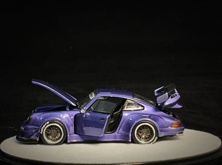 [Preorder] PGM 1:64 Porsche RWB930 - Violet Purple (2 Versions)