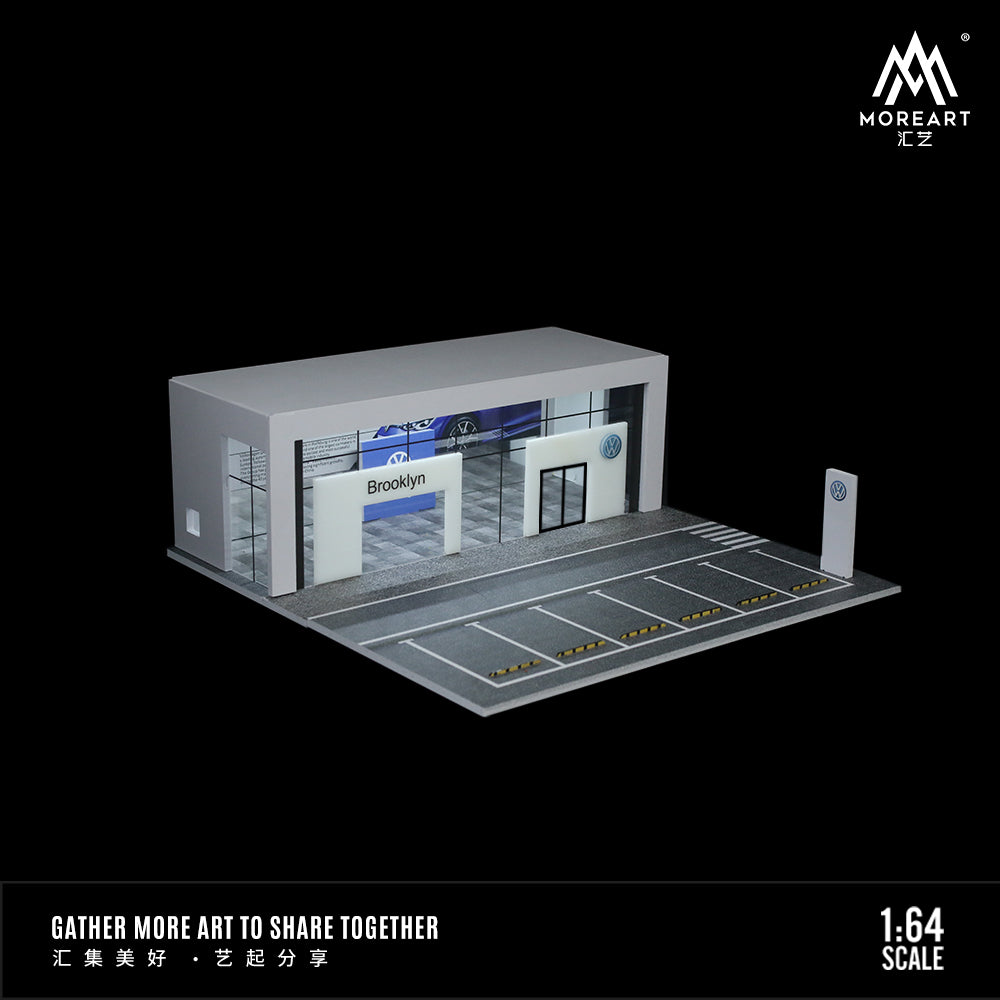 [Preorder] MoreArt 1:64 VOLKSWAGEN 4S SHOWROOM MODEL MO936012