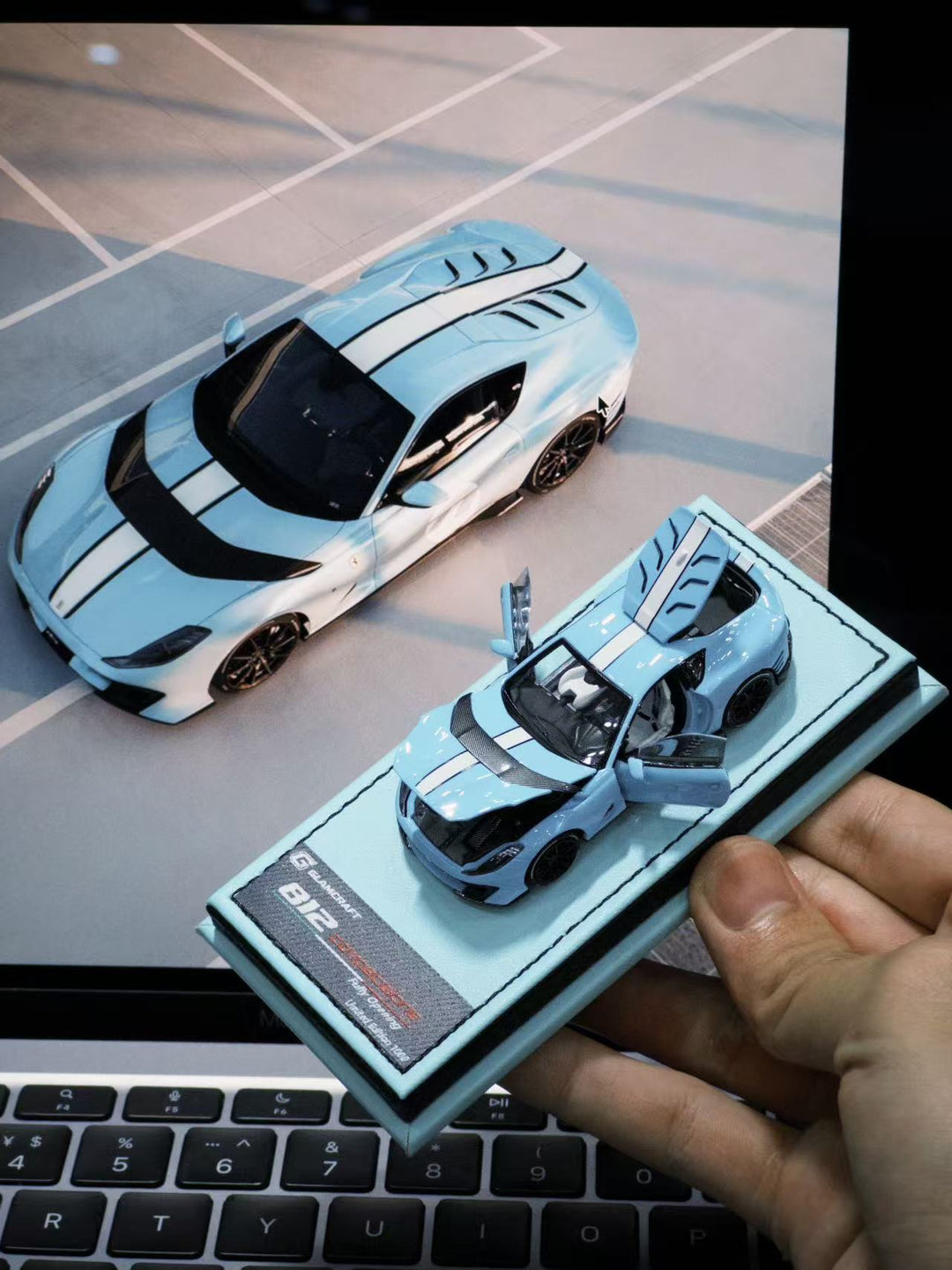 [Preorder] GlamCraft 1:64 Ferrari 812C Blue
