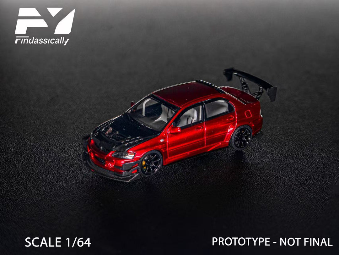 [Preorder] Findclassically 1:64 Mitsubishi 9th Generation Modified - Red (6 Versions)