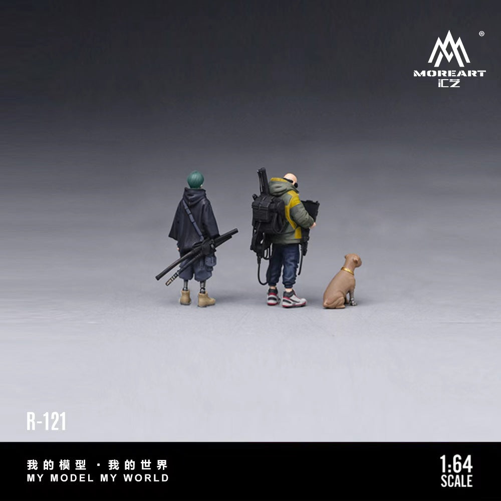 [Preorder] MoreArt 1:64 CYBERPUNK FIGURE SET D MO223121