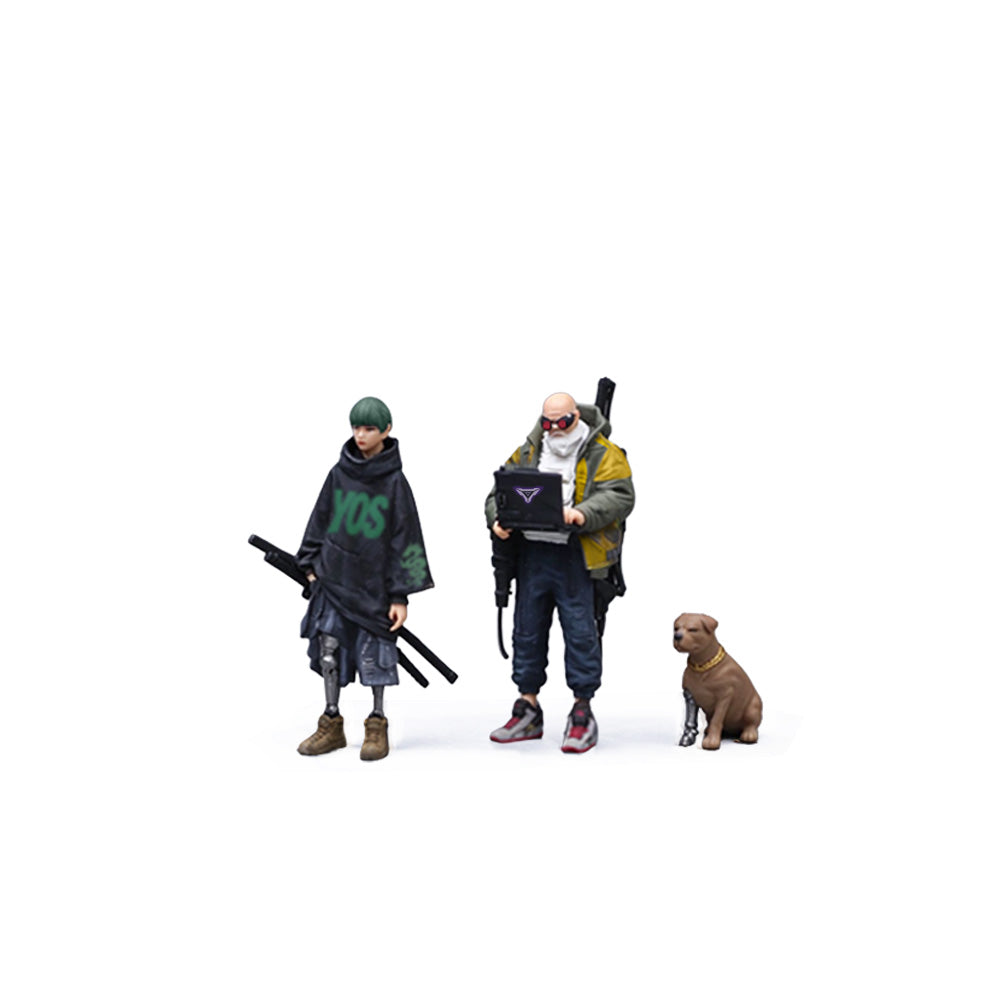 [Preorder] MoreArt 1:64 CYBERPUNK FIGURE SET D MO223121