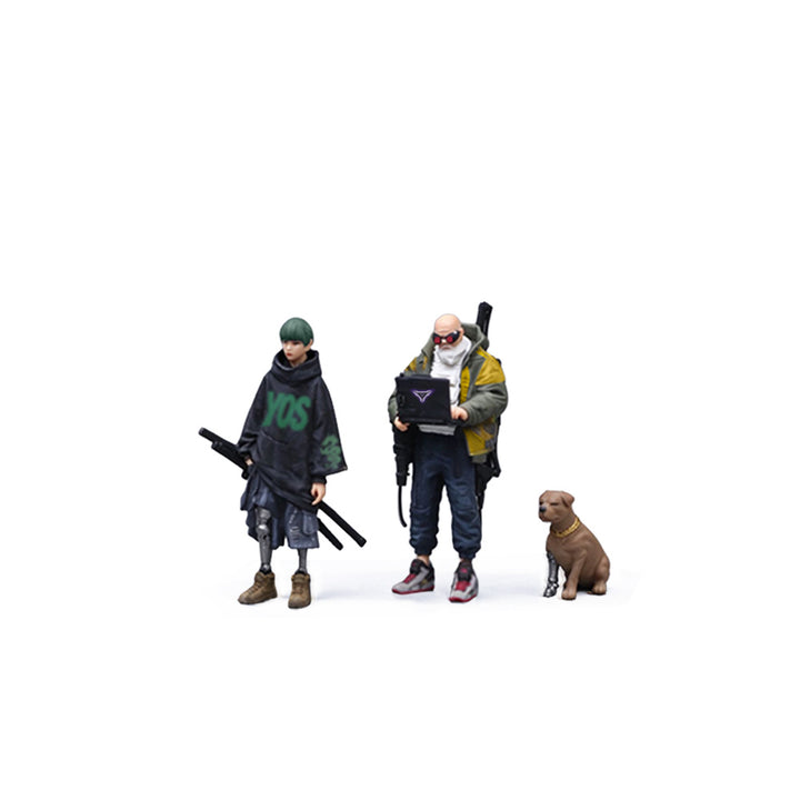[Preorder] MoreArt 1:64 CYBERPUNK FIGURE SET D MO223121