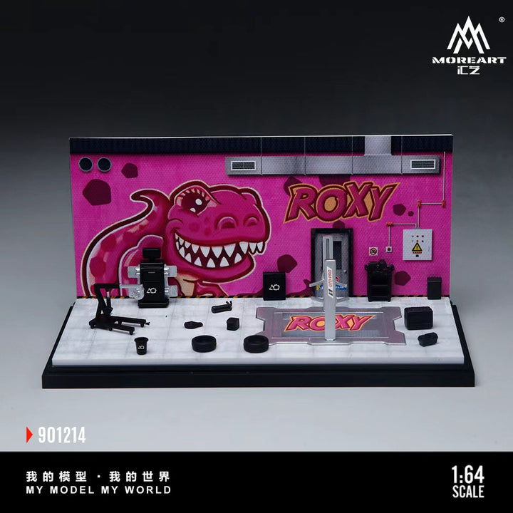 [Preorder] MoreArt 1:64 Maintenance room Dino Livery MO901213/MO901214