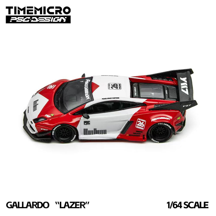 [Preorder] TimeMicro × PSC DESIGN 1:64 Gallardo "Lazer" Marlboro Tribute Edition TM648903