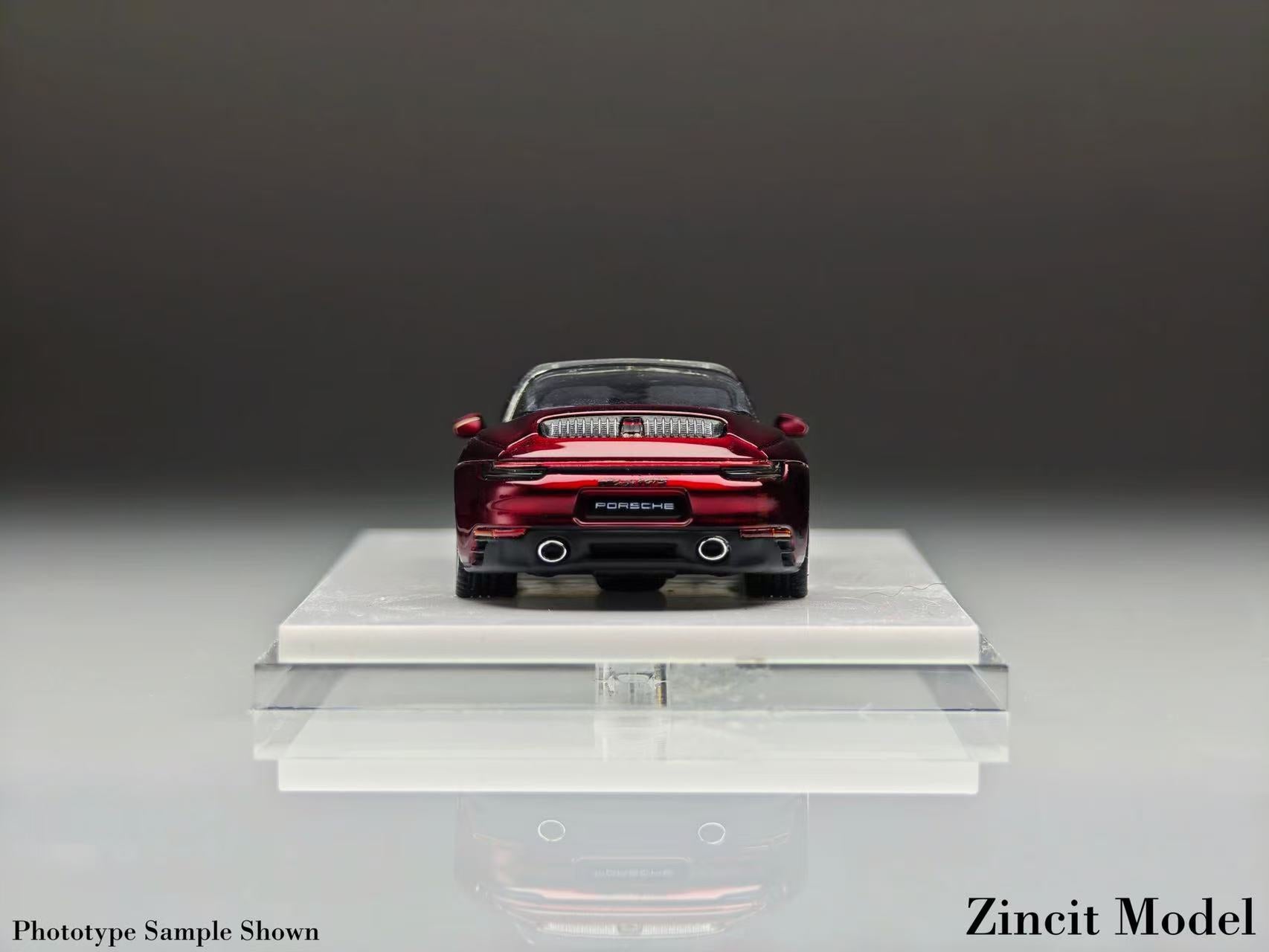 ちぃ　0808 Preorder] Zincit Model 1:64 Porsche 992Targa (4 Colours) – Horizon