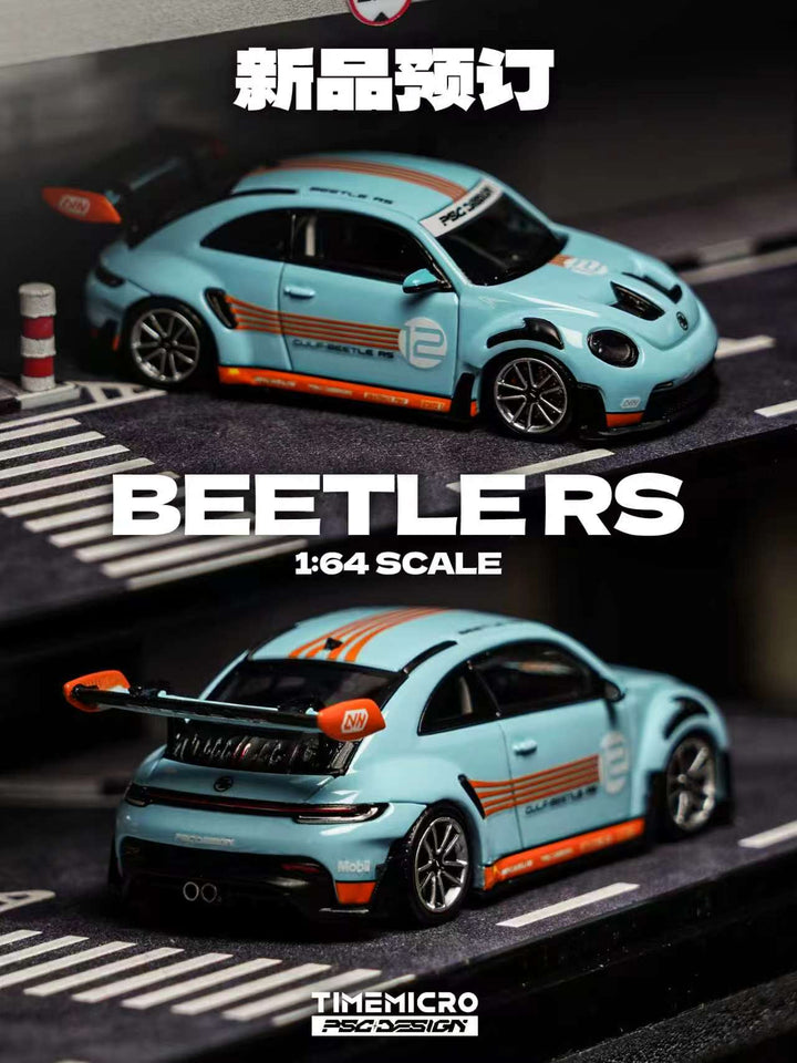 [Preorder] TimeMicro × PSC DESIGN 1:64 Beetle RS Gulf Blue TM647909