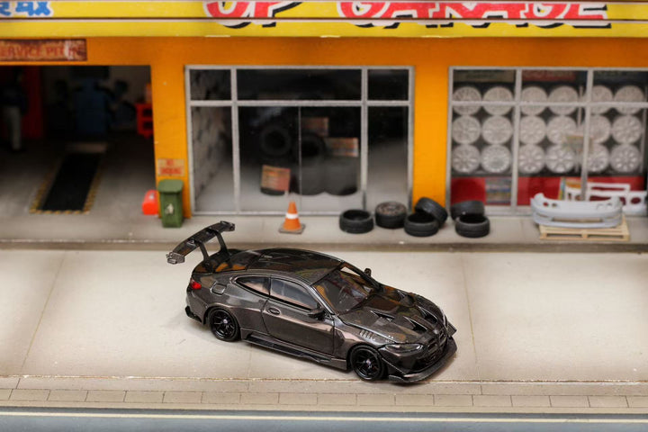[Preorder] Street Weapon 1:64 Flossmann Full Widebody Kit BMW G82 M4 Black Full Carbon TMCS Malaysia Exhibition Edition