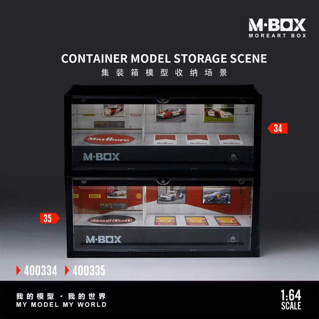 [Preorder] MBOX 1:64 CONTAINER MODEL STORAGE SCENE (2 Versions) c