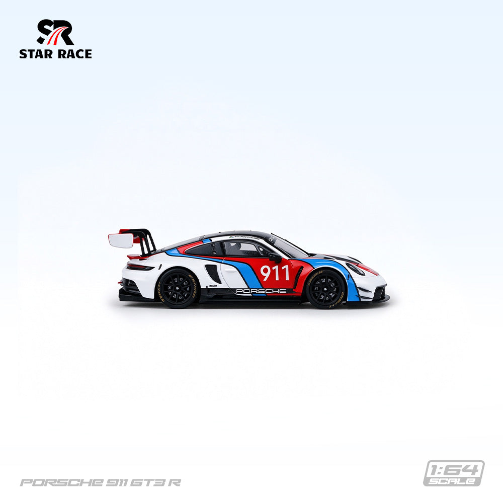 [Preorder] Star Race 1:64 Porsche 911 GT3 R 911 Stripe Version SR64056
