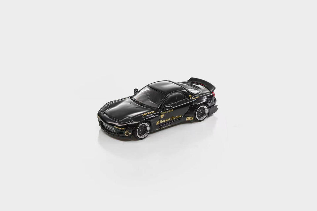 [Preorder] ModelModel 1:64 Mazda RX-7 FD Rocket Bunny Black MM64-RX7FDR-001