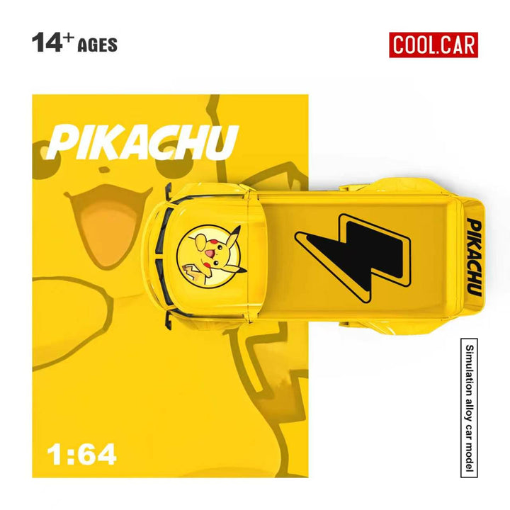 [Preorder] Cool Car 1:64 Volkswagen T1 Pickup Pikachu Livery CC643924