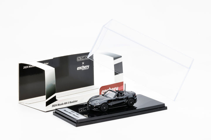 [Preorder] GCD x ENCHERY 1:64 Mazda MX-5RF LHD Black GE-006-37