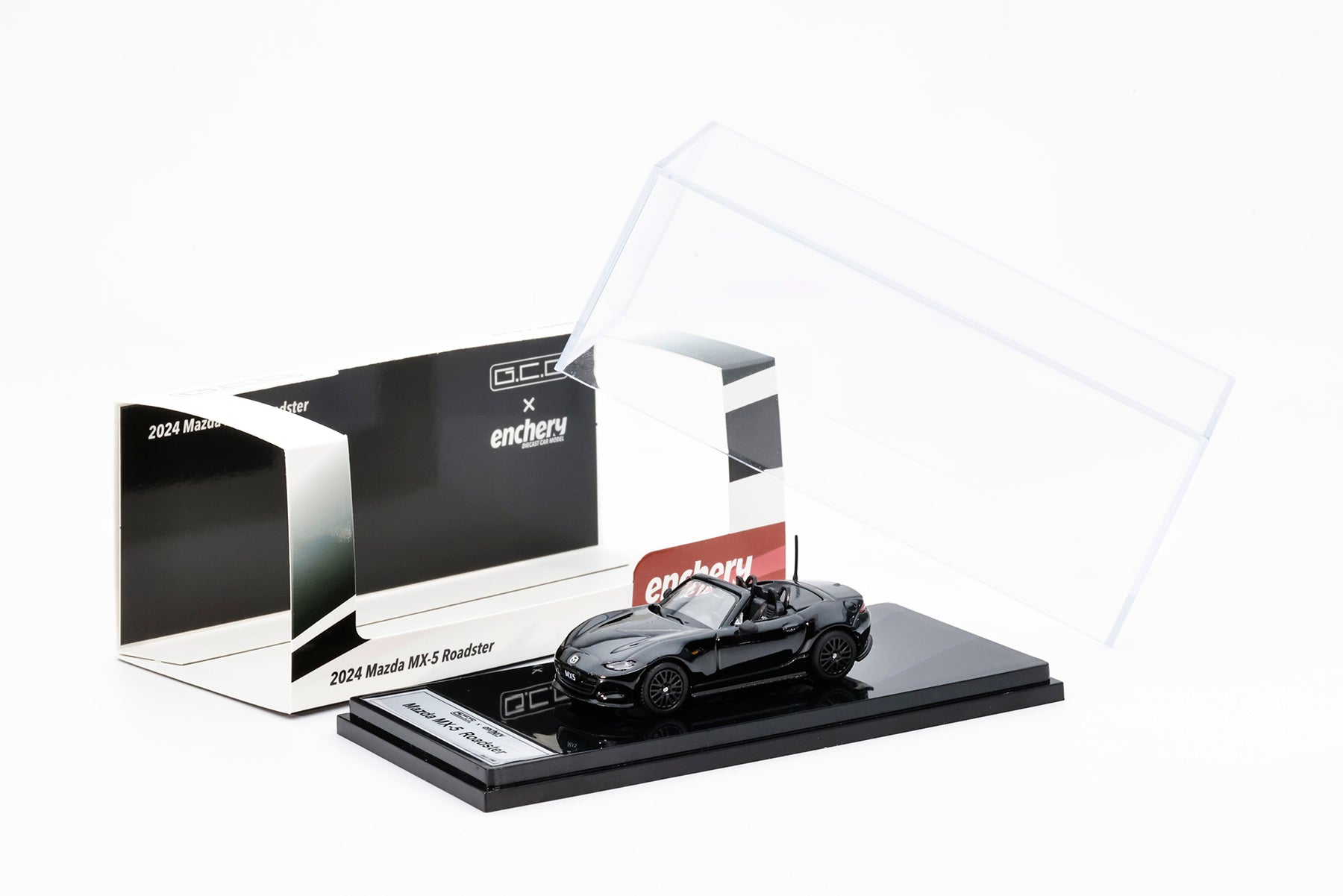 UK Ultimate Collectors' Edition 輸入盤 Preorder] GCD x ENCHERY 1:64 Mazda MX-5RF LHD Black GE-006-37