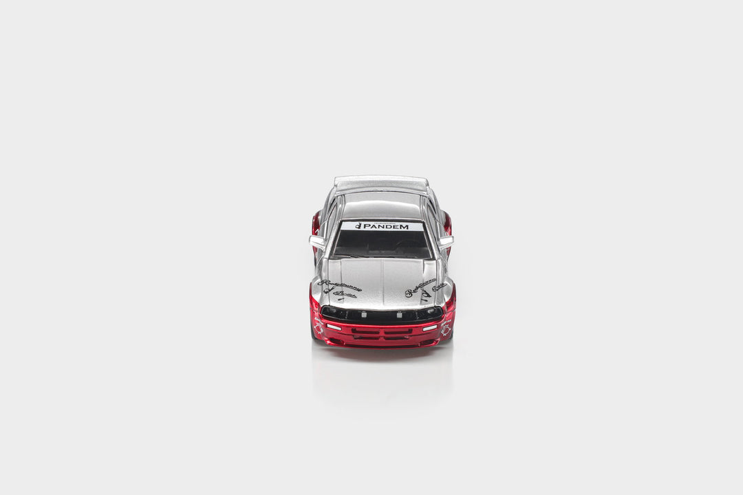 [Preorder] Model Model 1:64 Pandem Mustang Red Silver MM64-PM-004