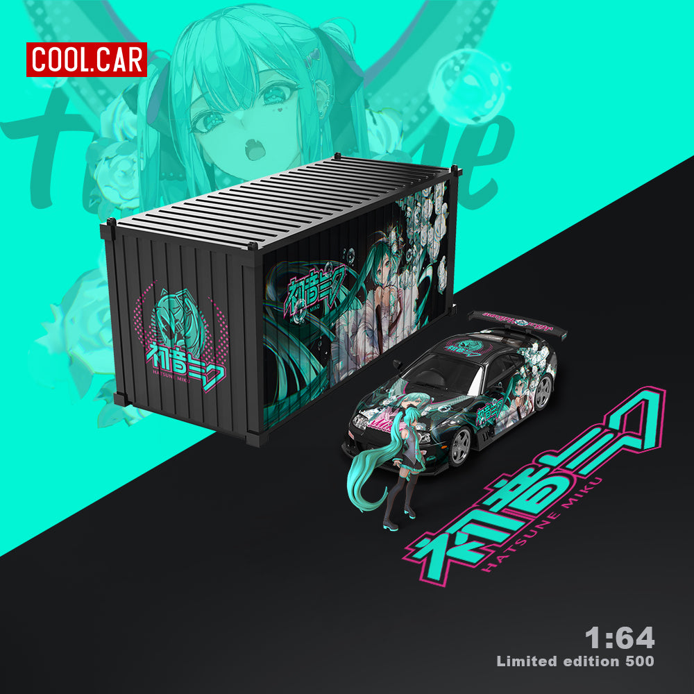 Cool Car 1:64 Toyota Supra Hatsune Miku livery (2 Version