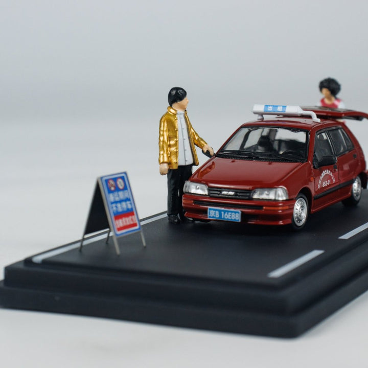 [Preorder] BM Creations 1:64 Daihasui Charade Beijing Taxi HEC 64B0445