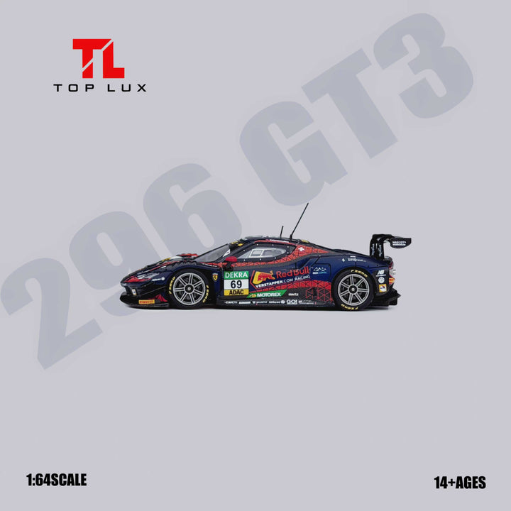 [Preorder] TOP LUX 1:64 296GT3 Red Bull 