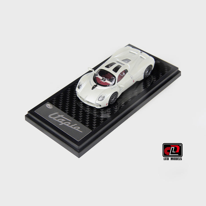 LCD 1:64 Pagani Utopia White