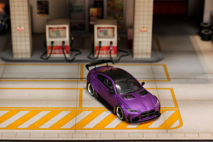 [Preorder] Street Weapon 1:64 BMW G82 M4 Widebody Matte Purple