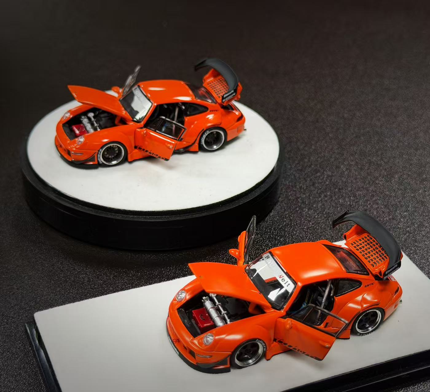 Preorder] PGM 1:64 Porsche RWB 993 Thermal Orange PGM-640315 (2