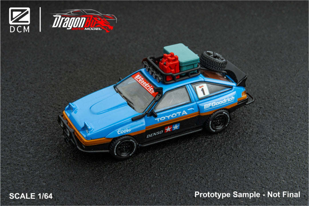 [Preorder] D.BoModel & DCM 1:64 Toyota AE86 Modified Doomsday Escape Bearing Wheel (2 Versions)
