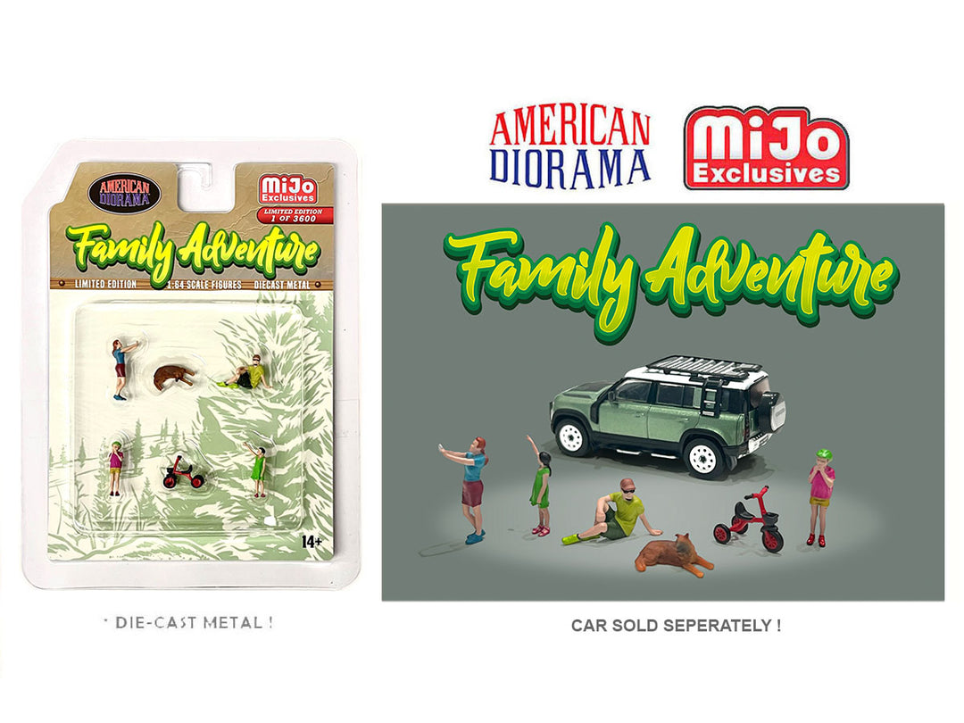 American Diorama 1:64 Family Adventure Set