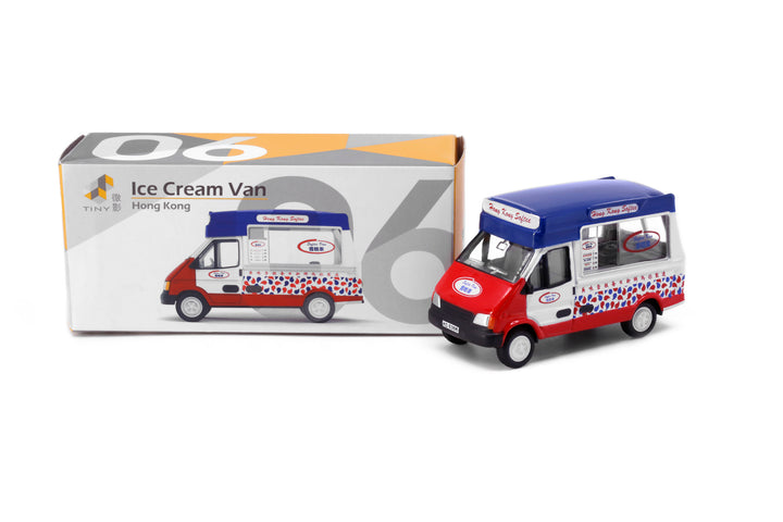 Tiny City 1:72 06 Die-cast Model Car - Ice Cream Van ATC64008