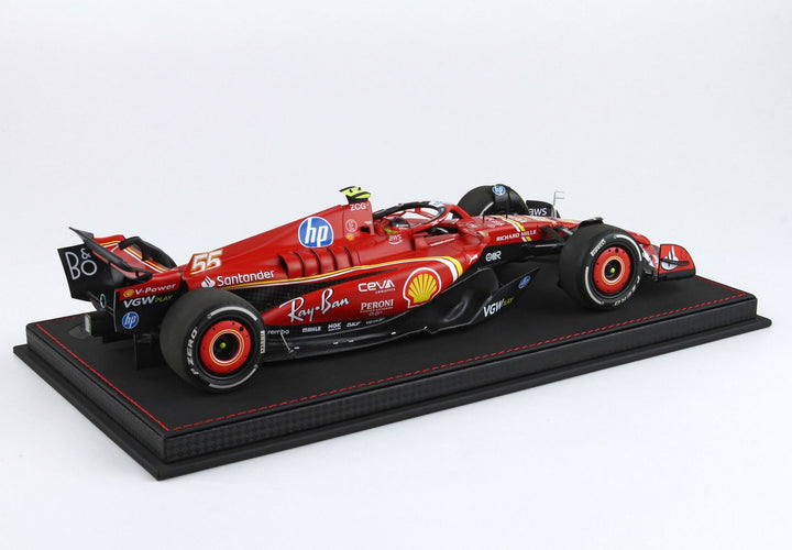 [Preorder] BBR 1:18 Ferrari SF24 MONACO GP 2024 - Luxury Packaging - C. Sainz