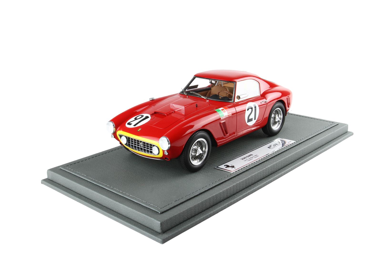 1:43 Bbr Ferrari 250 Gte 2+2 Official Pace Car 24H Le Mans 1960 Red 1:43 Bbr Ferrari 250 Gte 2+2 Official Pace Car 24H Le Mans 1960 Red