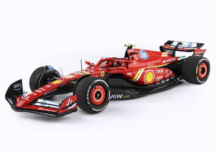 [Preorder] BBR 1:18 Ferrari SF24 MONACO GP 2024 - Luxury Packaging - C. Sainz