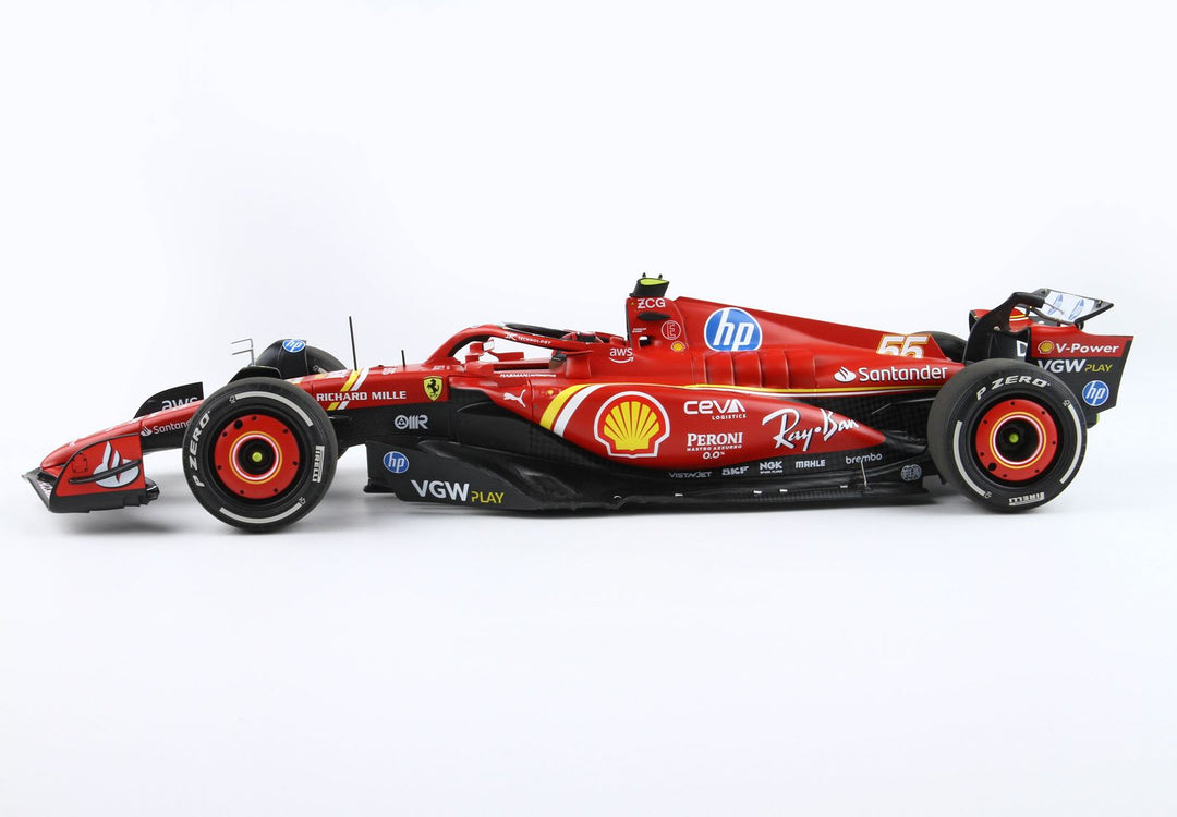 [Preorder] BBR 1:18 Ferrari SF24 MONACO GP 2024 - Luxury Packaging - C. Sainz