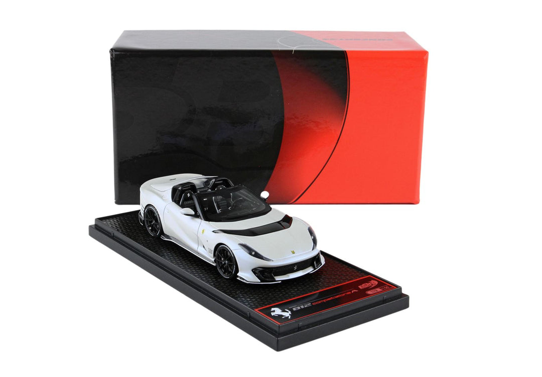 BBR 1:43 Ferrari 812 Competizione A Matt White Onda Marina