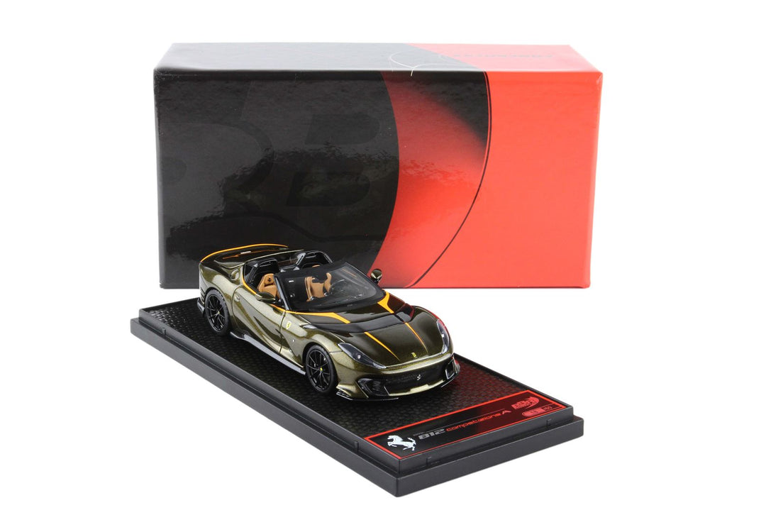 BBR 1:43 Ferrari 812 Competizione A Green Volterra BBRC263N