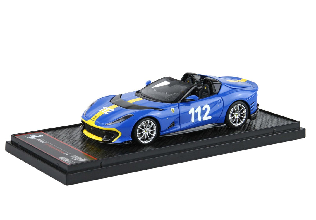 BBR 1:43 Ferrari 812 Competizione A French Racing Blue