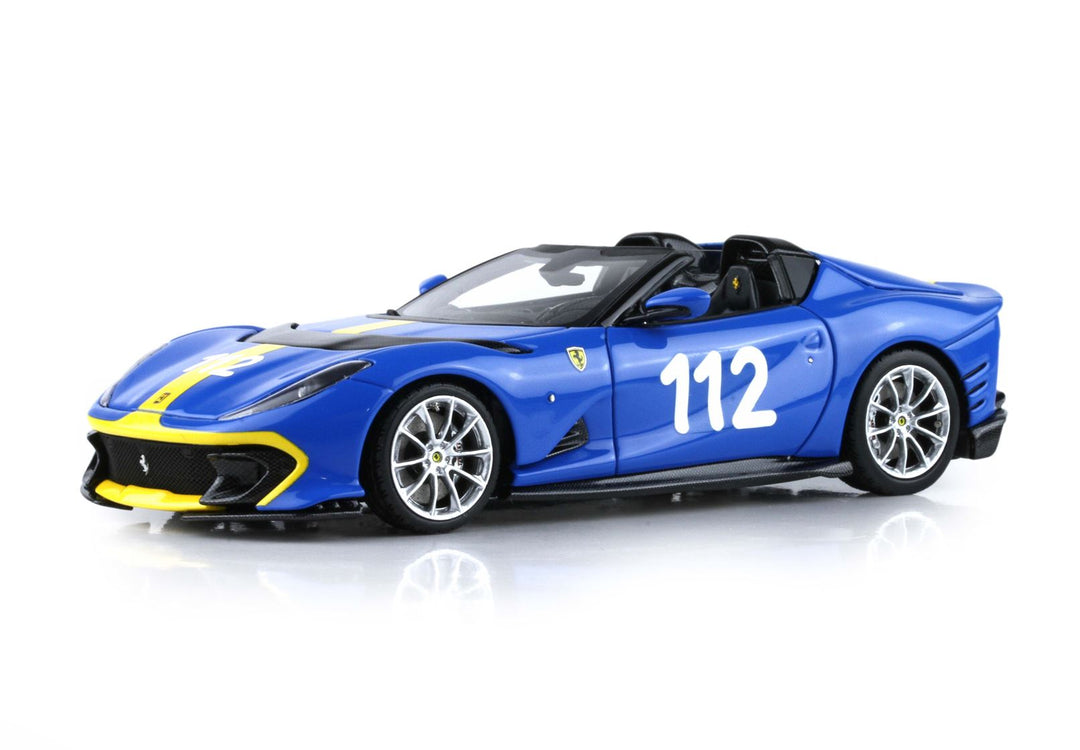 BBR 1:43 Ferrari 812 Competizione A French Racing Blue