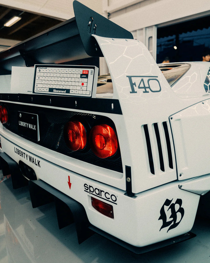 Liberty Walk x original konbini keyboard: white edition