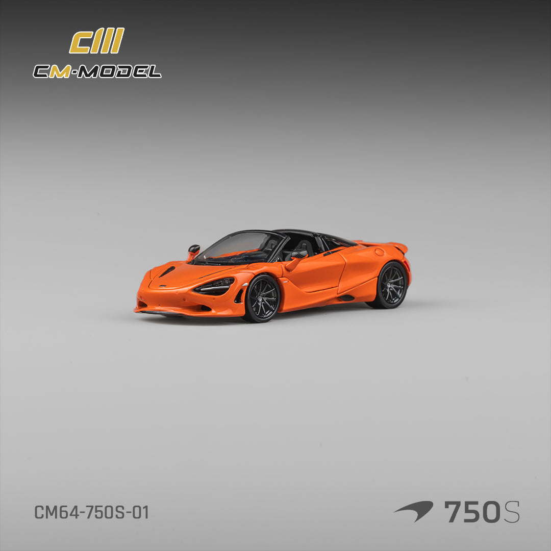 [Preorder] CM Model 1:64 Mclaren 750S Spider Ember Orange CM64-750S-01