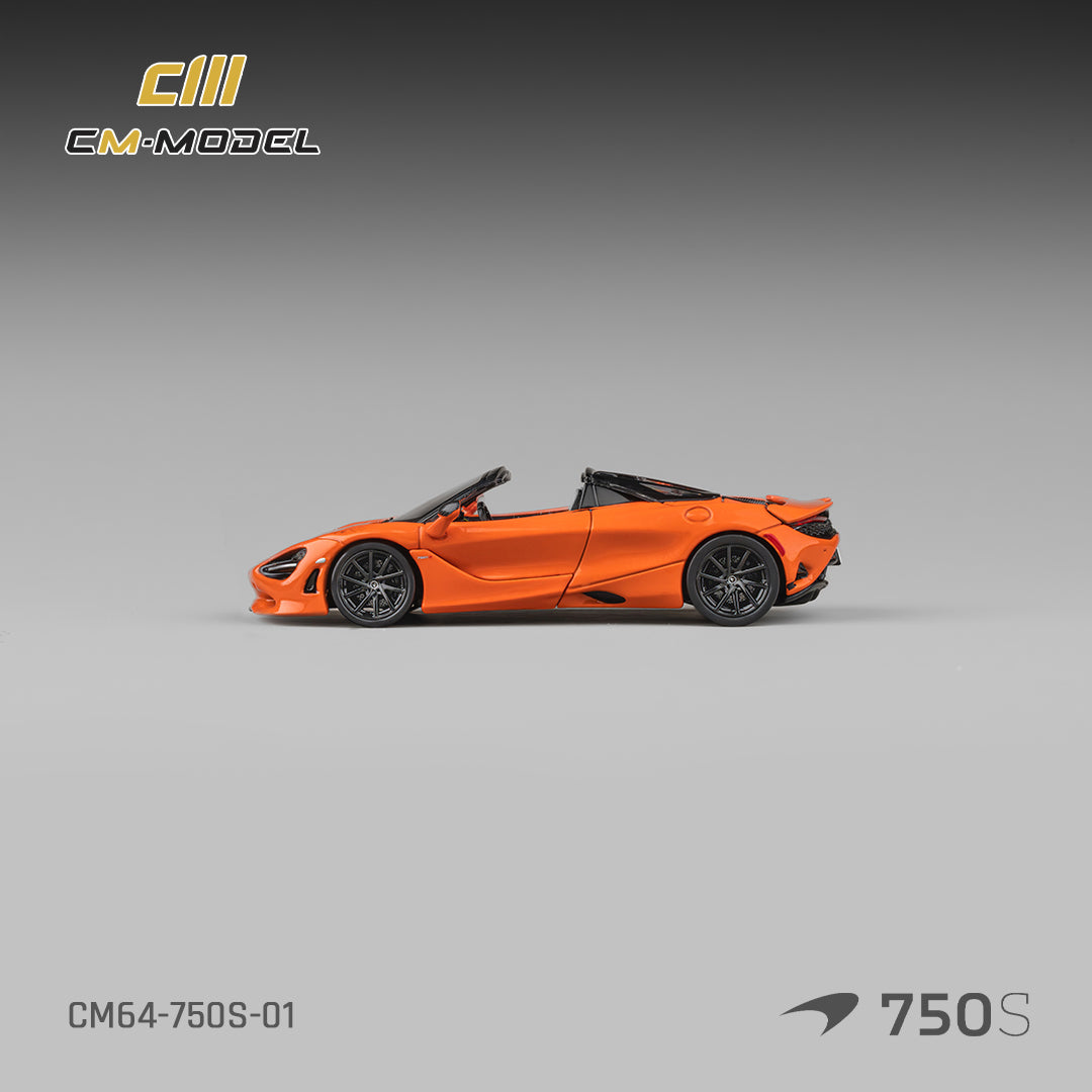 [Preorder] CM Model 1:64 Mclaren 750S Spider Ember Orange CM64-750S-01