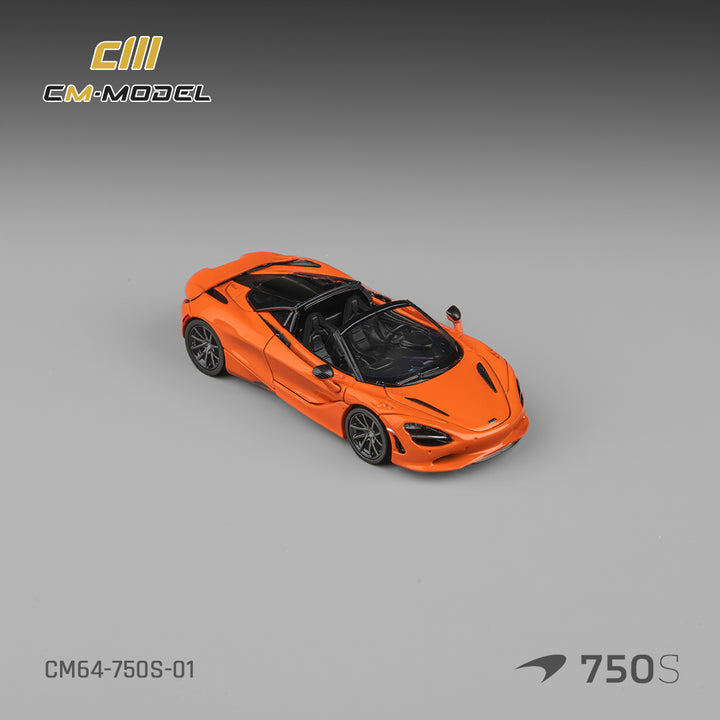 [Preorder] CM Model 1:64 Mclaren 750S Spider Ember Orange CM64-750S-01