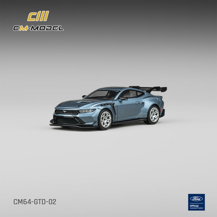 [Preorder] CM Model 1:64 Ford Mustang GTD  Indulgent Blue CM64-GTD-02