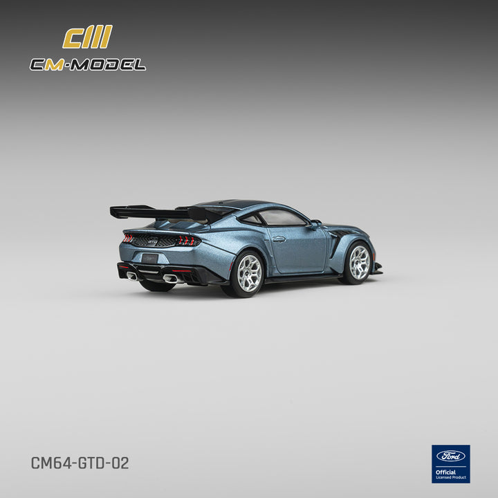 [Preorder] CM Model 1:64 Ford Mustang GTD  Indulgent Blue CM64-GTD-02