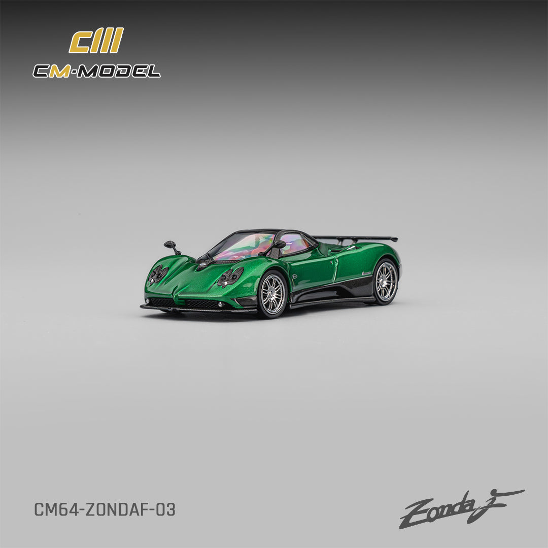 [Preorder] CM Model 1:64 Pagani Zonda F Metallic Emerald Green CM64-ZondaF-03